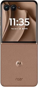 Motorola Razr+ 2025 Cell Phones Brown 256GB T-Mobile New