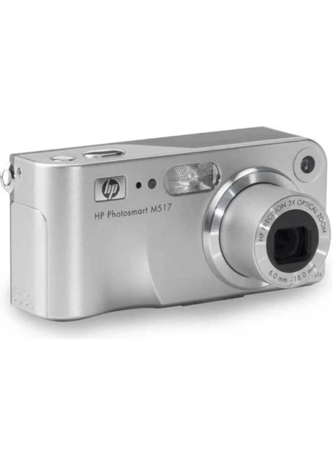 HP Photosmart M517 Digital Cameras Silver Used - Good