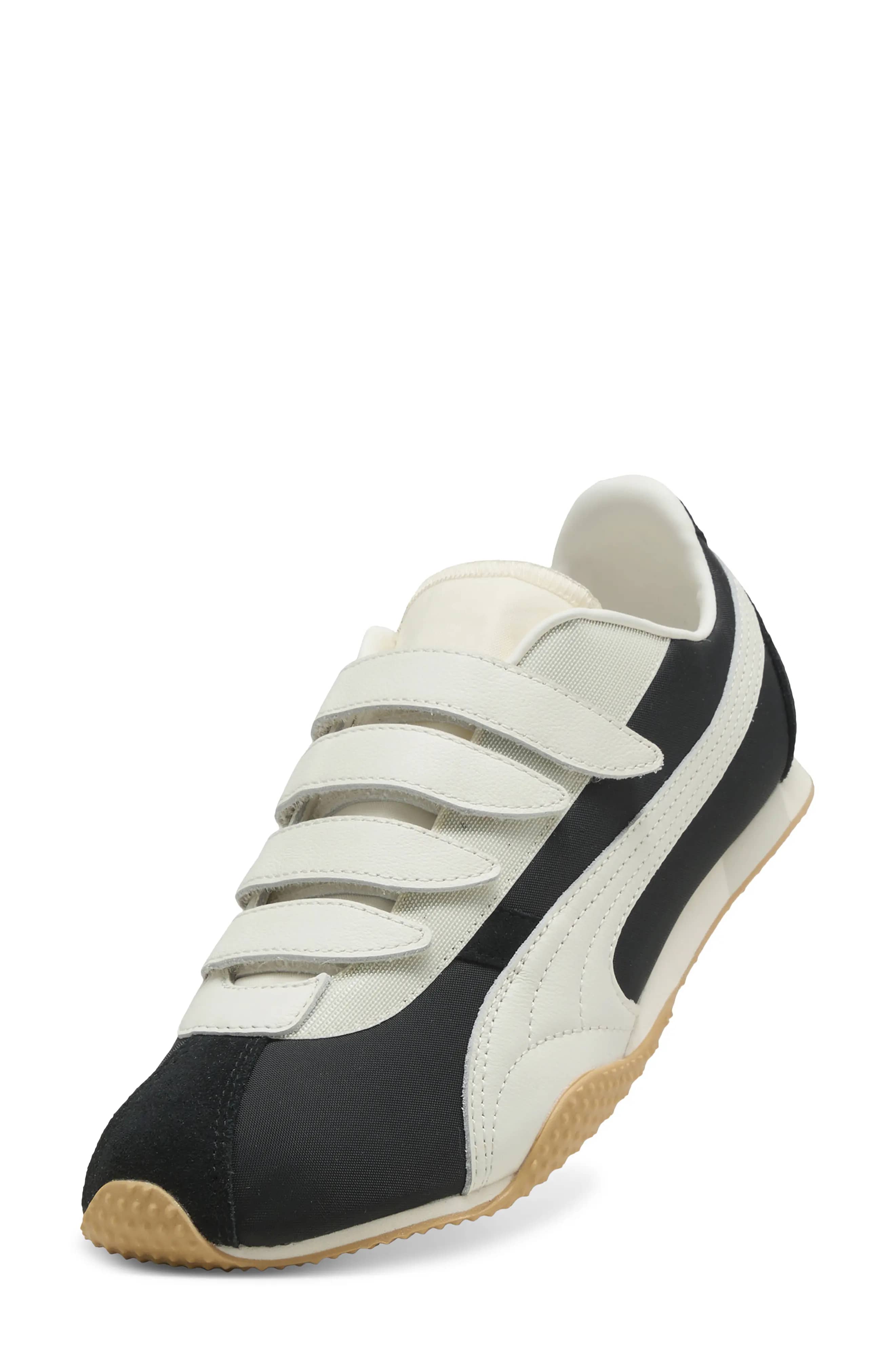 Puma H-Street Strap Sneaker Black Full Size Run New