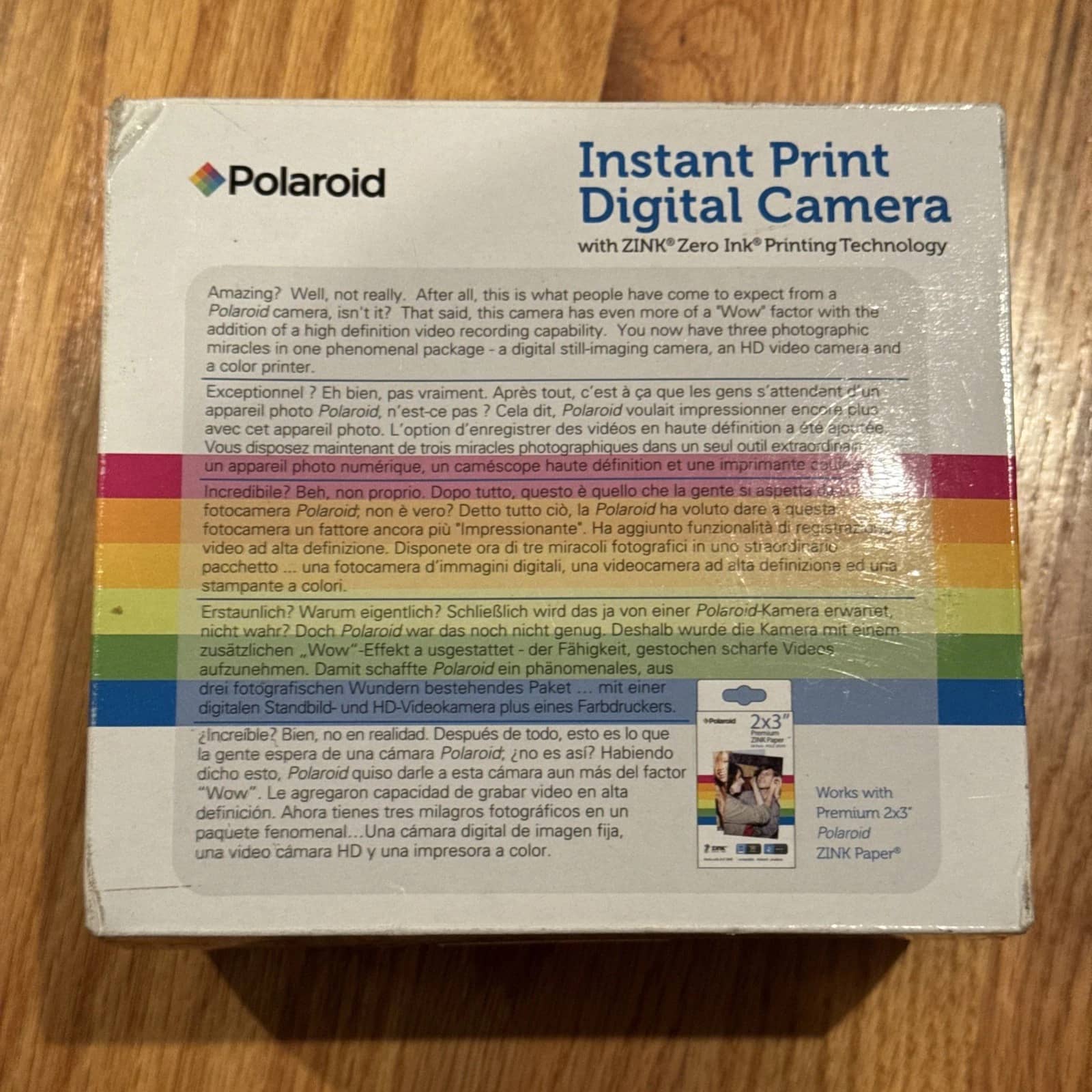 Polaroid Z2300 Digital Cameras Black New