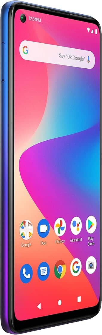 BLU G91 Cell Phones Purple 128GB Unlocked New