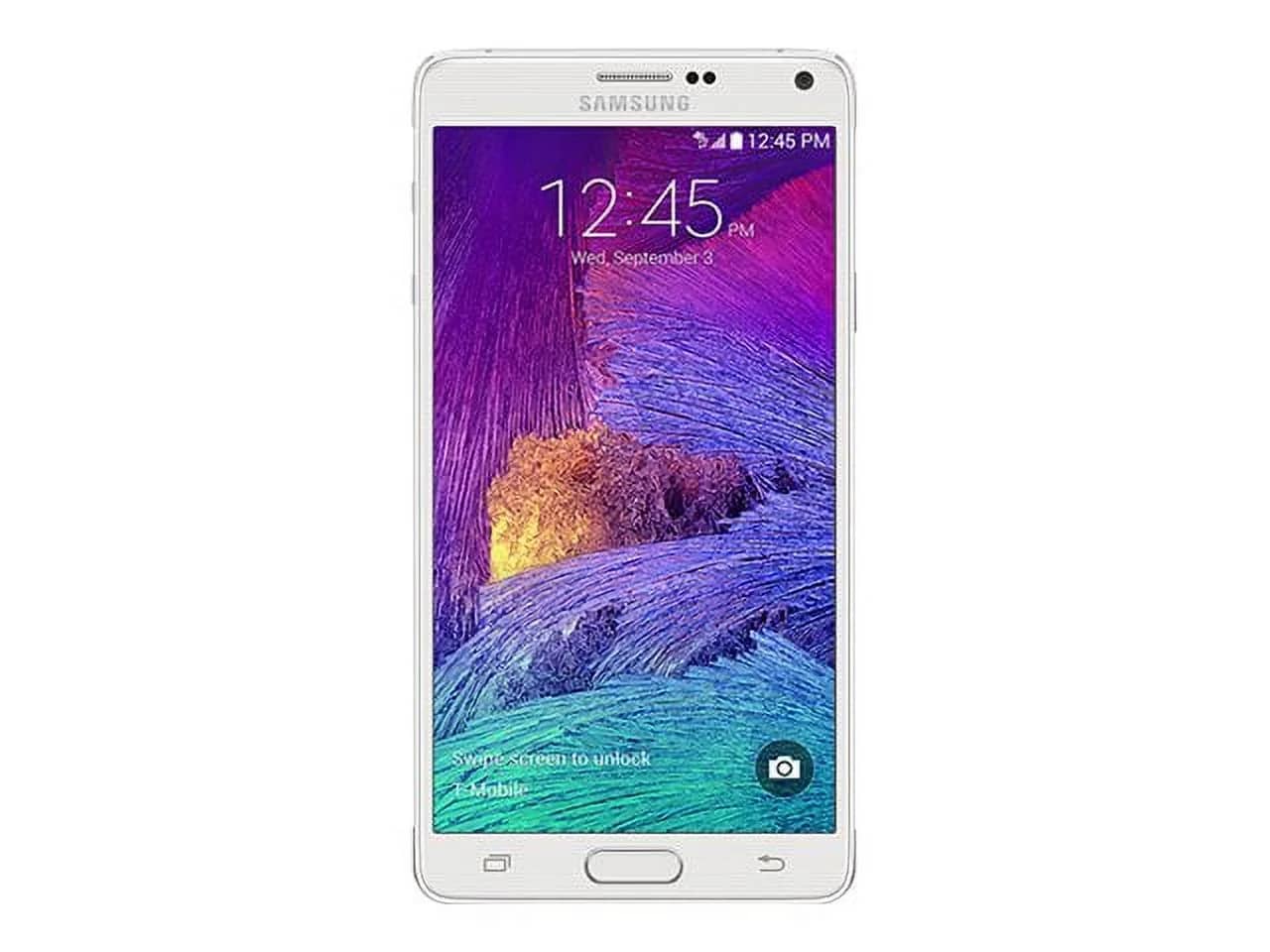 Samsung Galaxy Note 4 Cell Phones White 32GB Unlocked New
