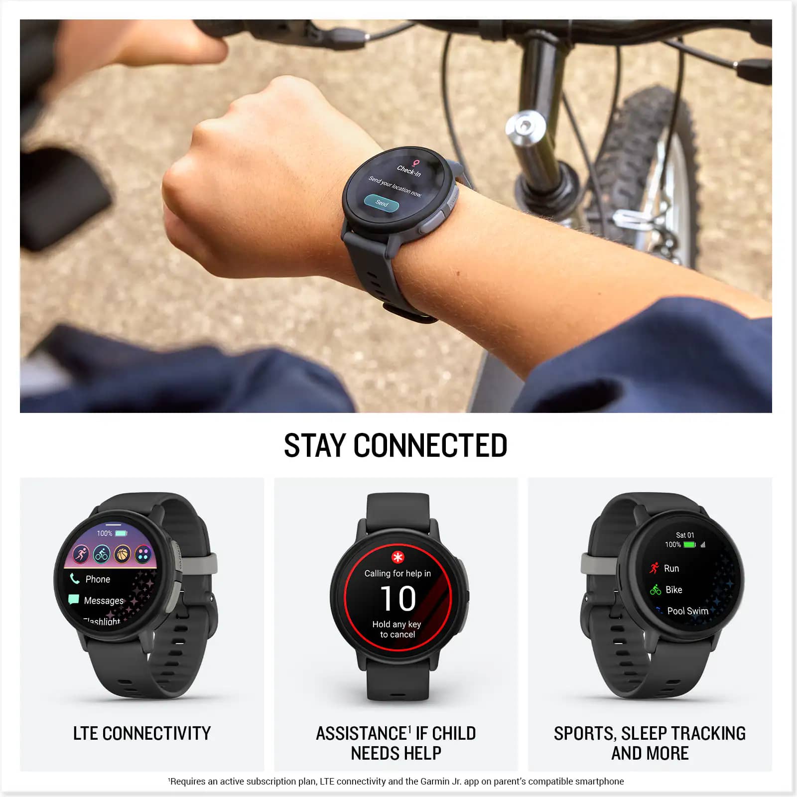 Garmin Bounce 2 Smartwatches Purple 43mm New
