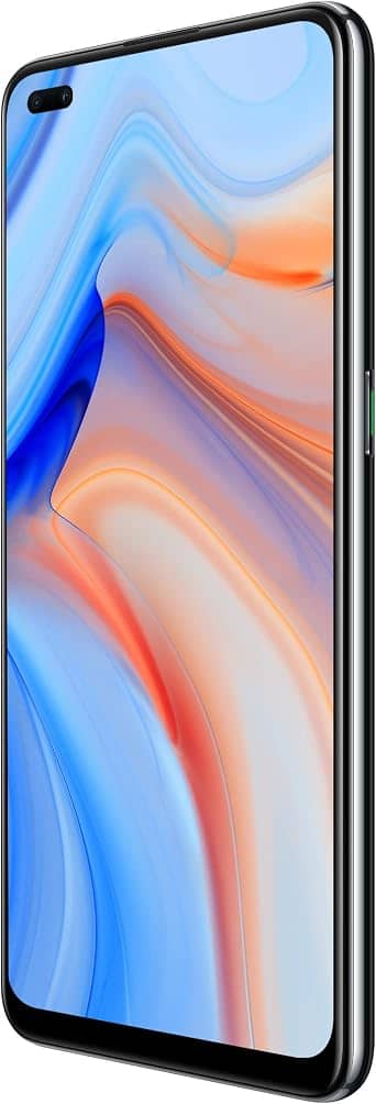 OPPO Reno4 5G Cell Phones Black 128GB Unlocked New