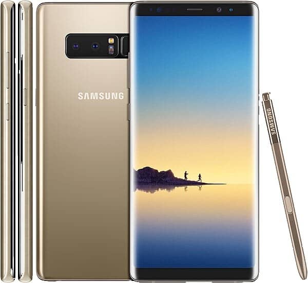 Samsung Galaxy Note8 Cell Phones Black 64GB AT&T New