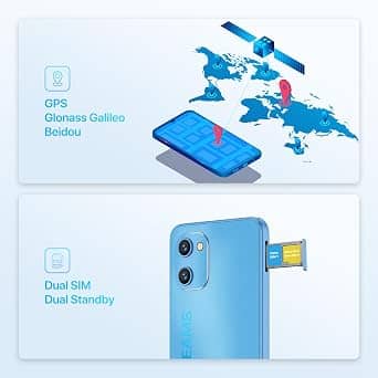 UMIDIGI G1 MAX Cell Phones Blue 128GB Unlocked New