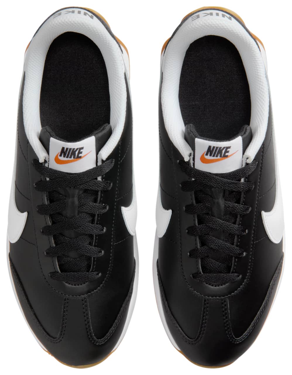 Nike Pacific Leather Sneaker Black/Gray 8 New