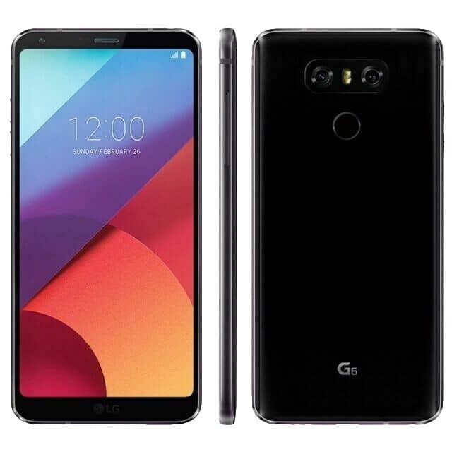 LG G6 Cell Phones Black 32GB Verizon New