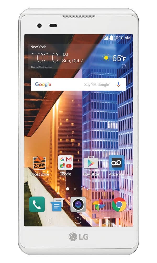 LG Tribute HD Cell Phones White 16GB Boost Mobile New