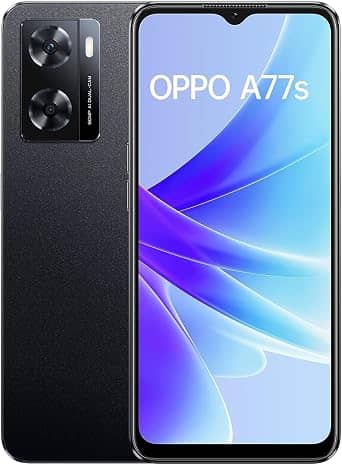 OPPO A77s Cell Phones Black 128GB Unlocked New