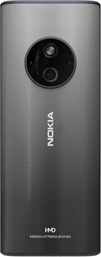 Nokia 110 4G (2024) Cell Phones Gray 32GB Unlocked New