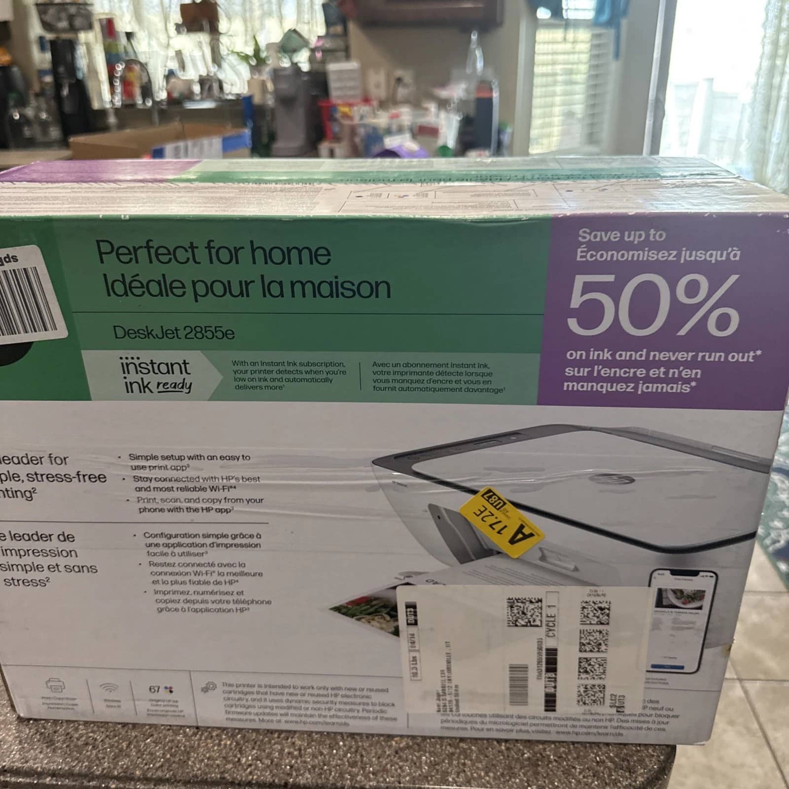 HP DeskJet All-in-One Printer 2855e Printers Open-Box Excellent