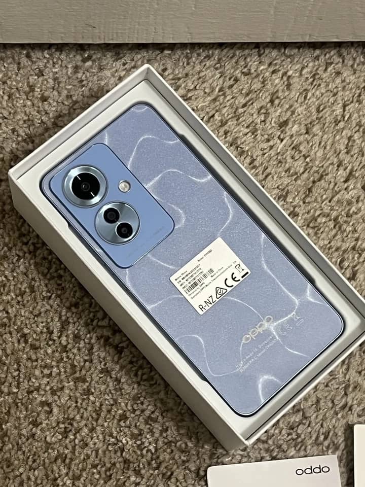 OPPO Reno11 F Cell Phones Blue 256GB Unlocked New
