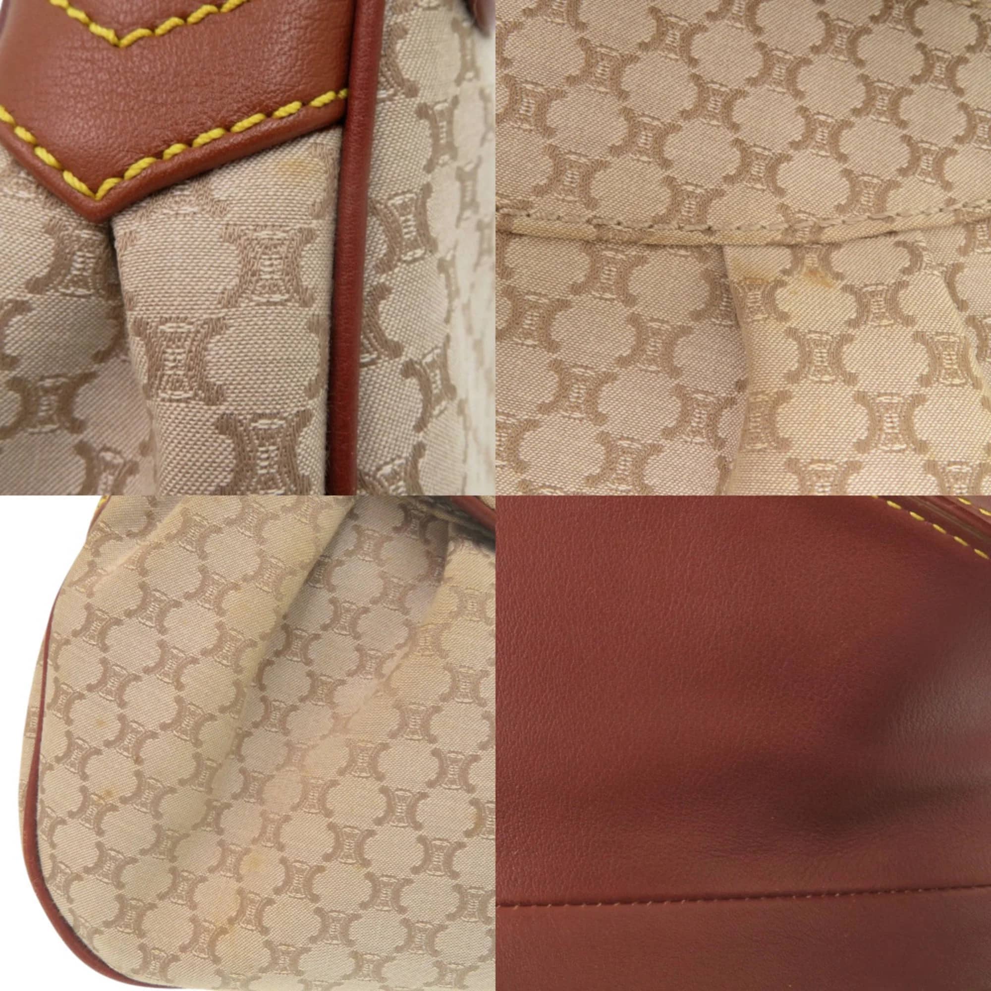 Celine Hobo Women's bags Medium Beige Grainy Leather New