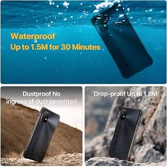 UMIDIGI bison 2 Cell Phones Black 256GB Unlocked New