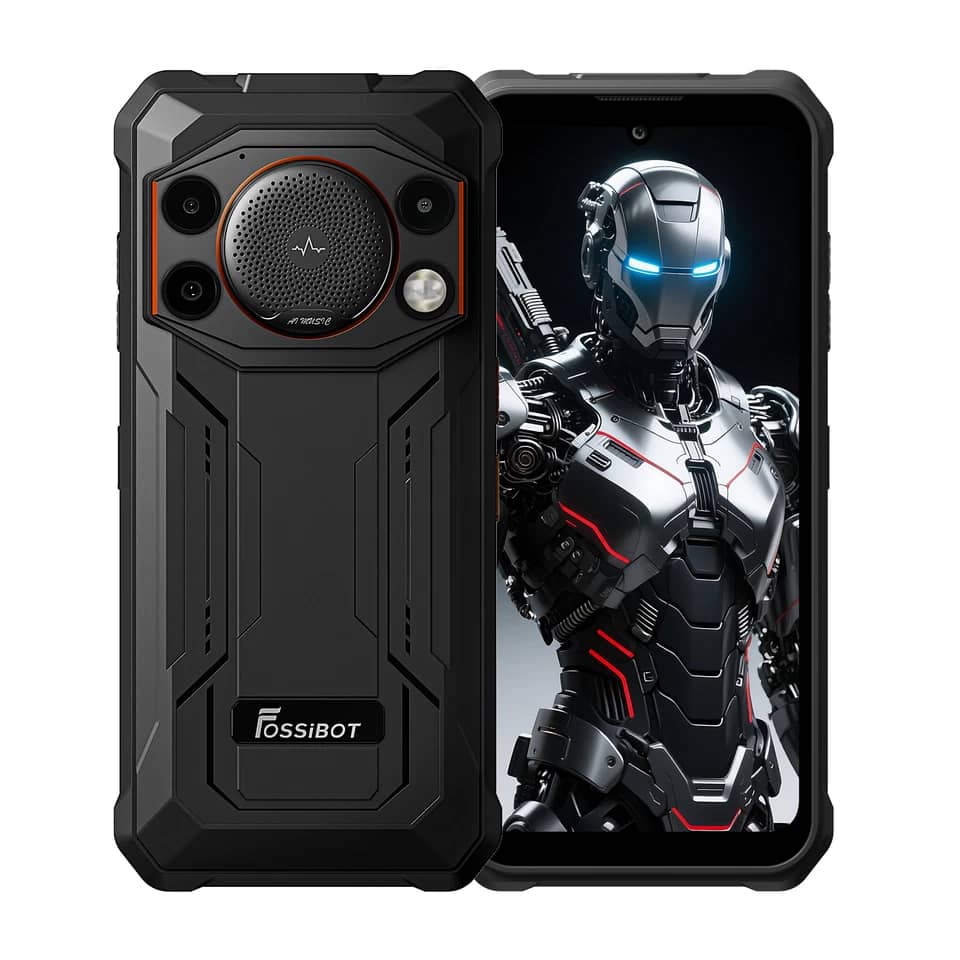 FOSSiBOT F110 Pro Cell Phones Black 128GB Unlocked New