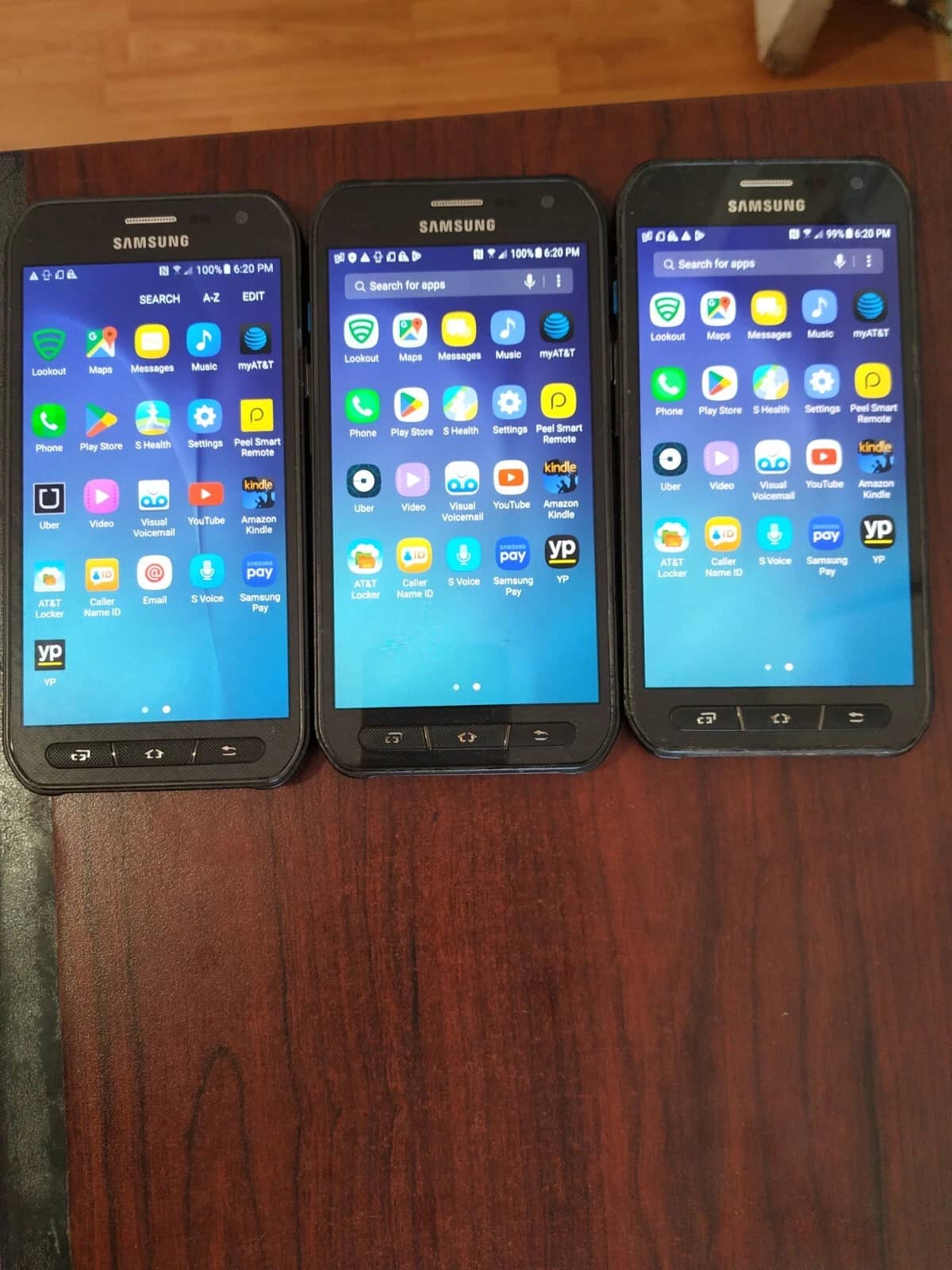 Samsung S6 Active Cell Phones Gray 32GB AT&T New