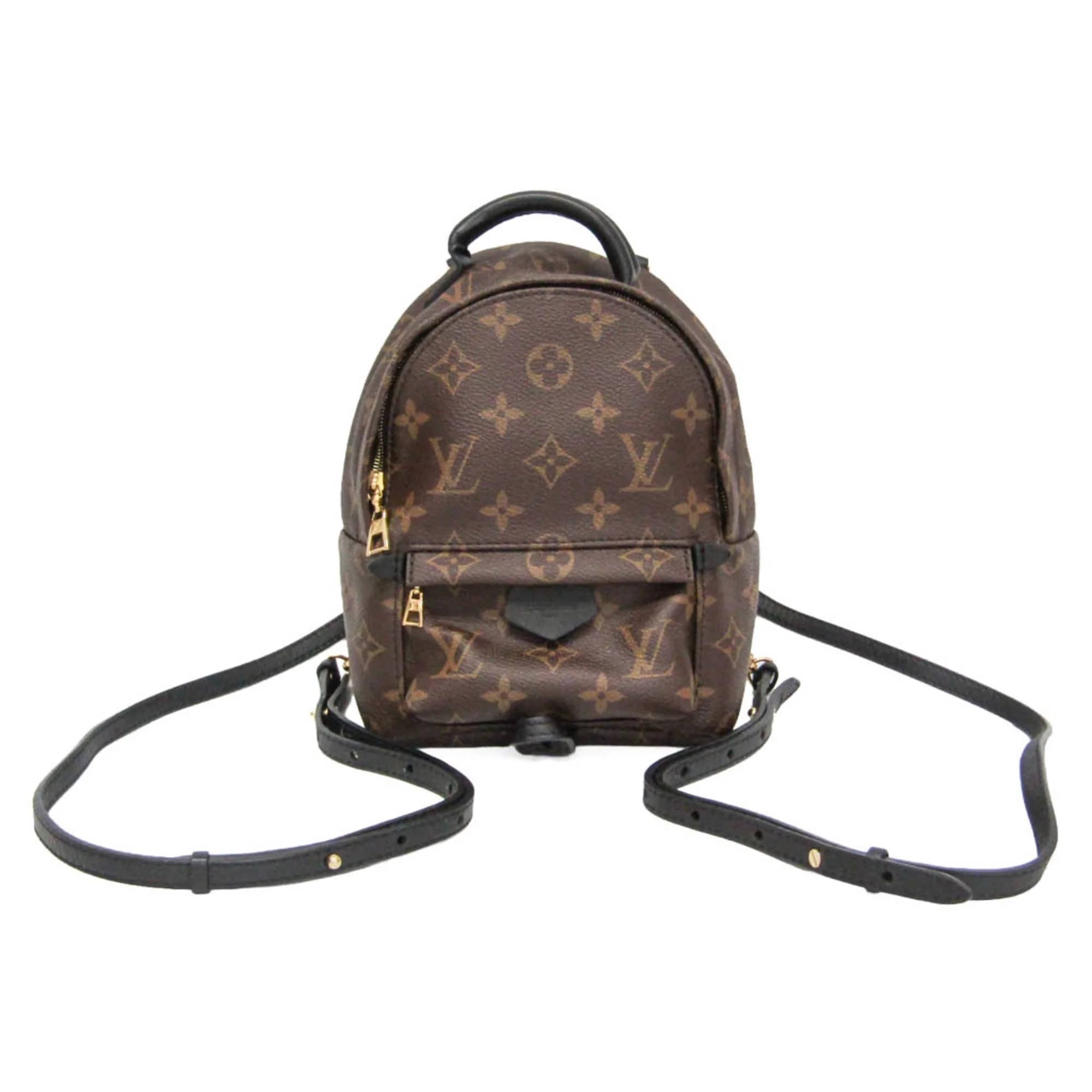 Louis Vuitton Palm Springs Backpack Women's bags PM Brown Monogram Canvas New