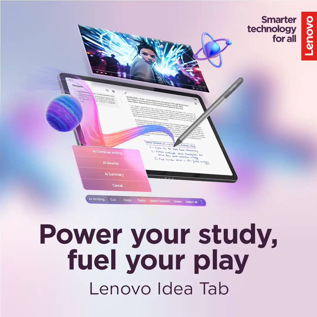 Lenovo Idea Tab Tablets Gray 128GB New 11"