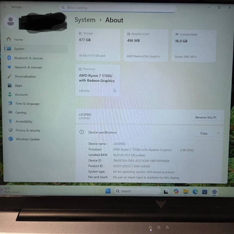ACEMAGIC LX15 Computers New