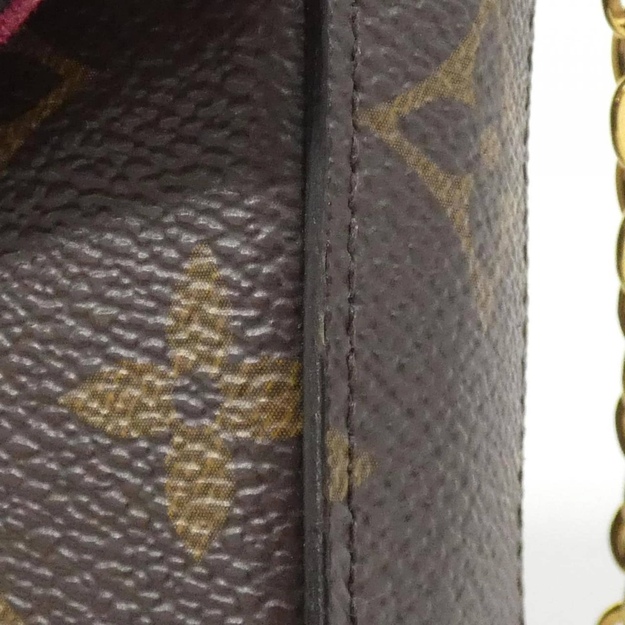 Louis Vuitton Felicie Pochette Women's bags Rose Epi Leather New