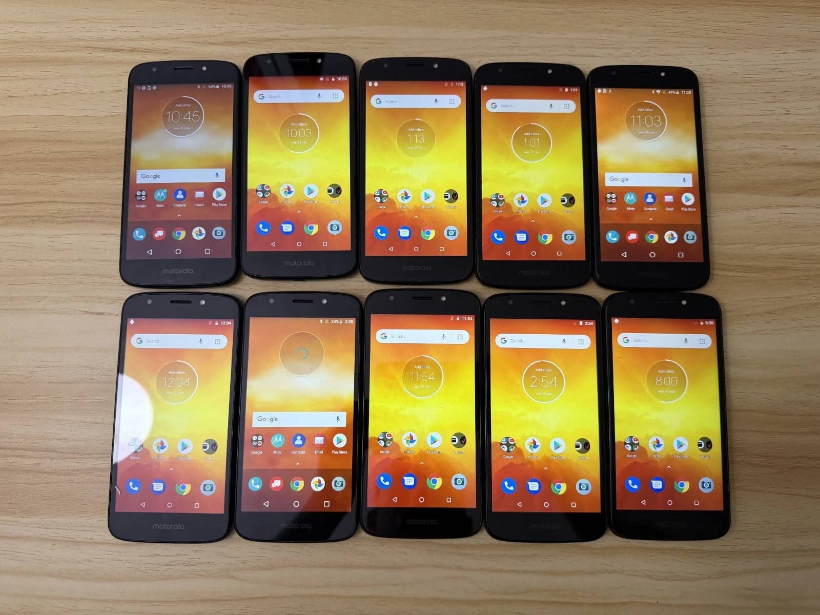 Motorola E5 go Cell Phones Black 16GB Verizon New