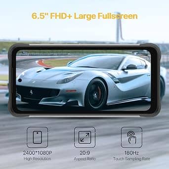 UMIDIGI bison 2 Cell Phones Black 256GB Unlocked New