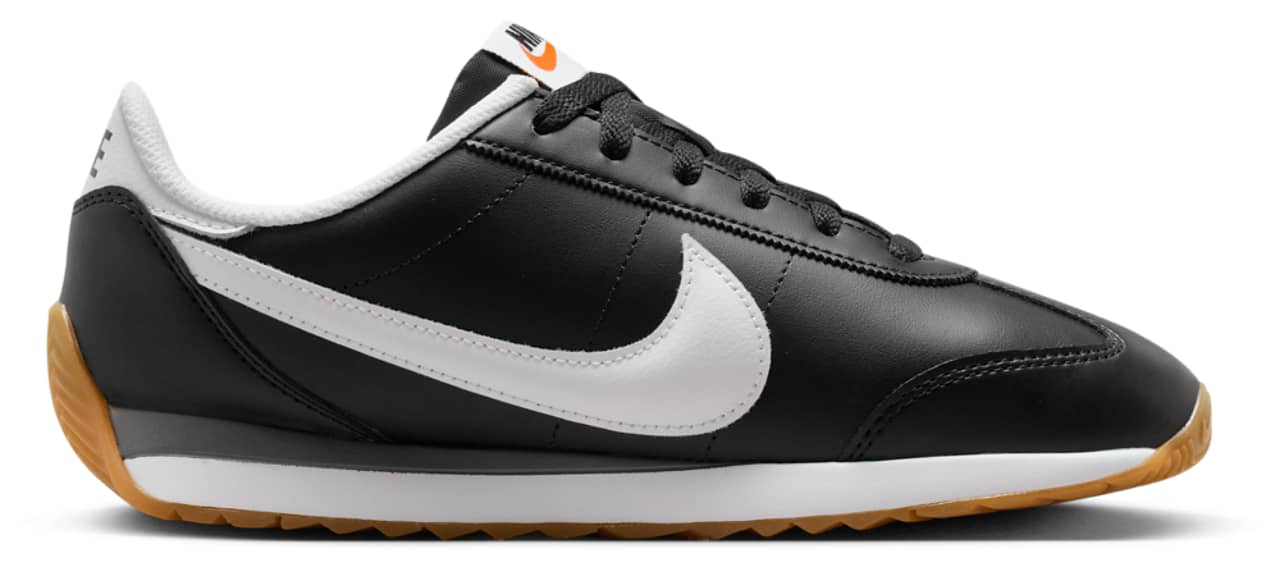 Nike Pacific Leather Sneaker Black/Gray 8 New