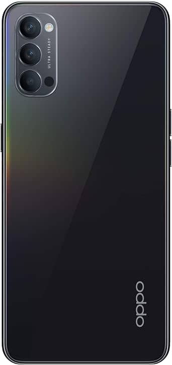 OPPO Reno4 5G Cell Phones Black 128GB Unlocked New
