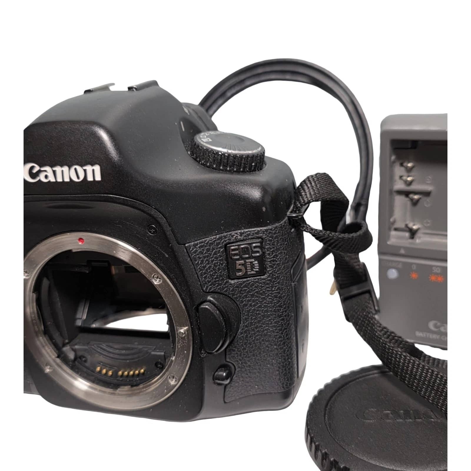 Canon EOS 5D Digital Cameras Black Body Only Refurbished - Excellent