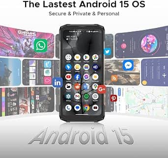 DOOGEE Blade 20 Cell Phones Silver 128GB Unlocked New