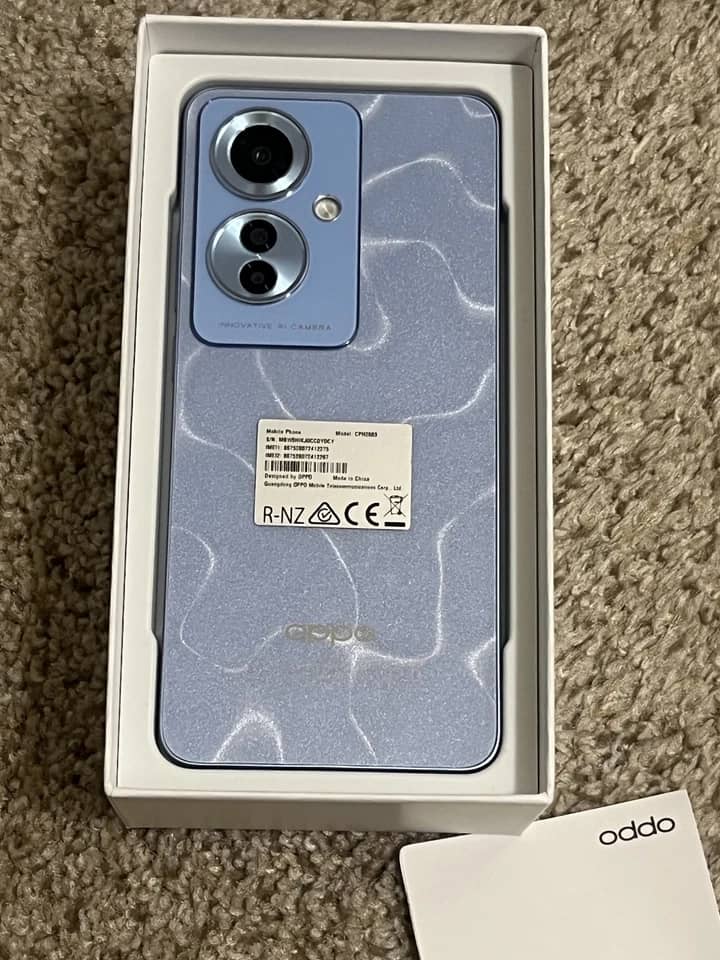 OPPO Reno11 F Cell Phones Blue 256GB Unlocked New