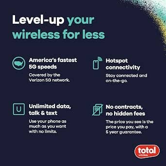 LG Rebel 4 Cell Phones Black 16GB Tracfone New