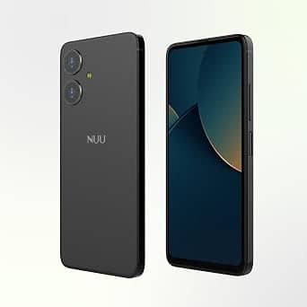 NUU N10 Cell Phones Black 128GB Unlocked New