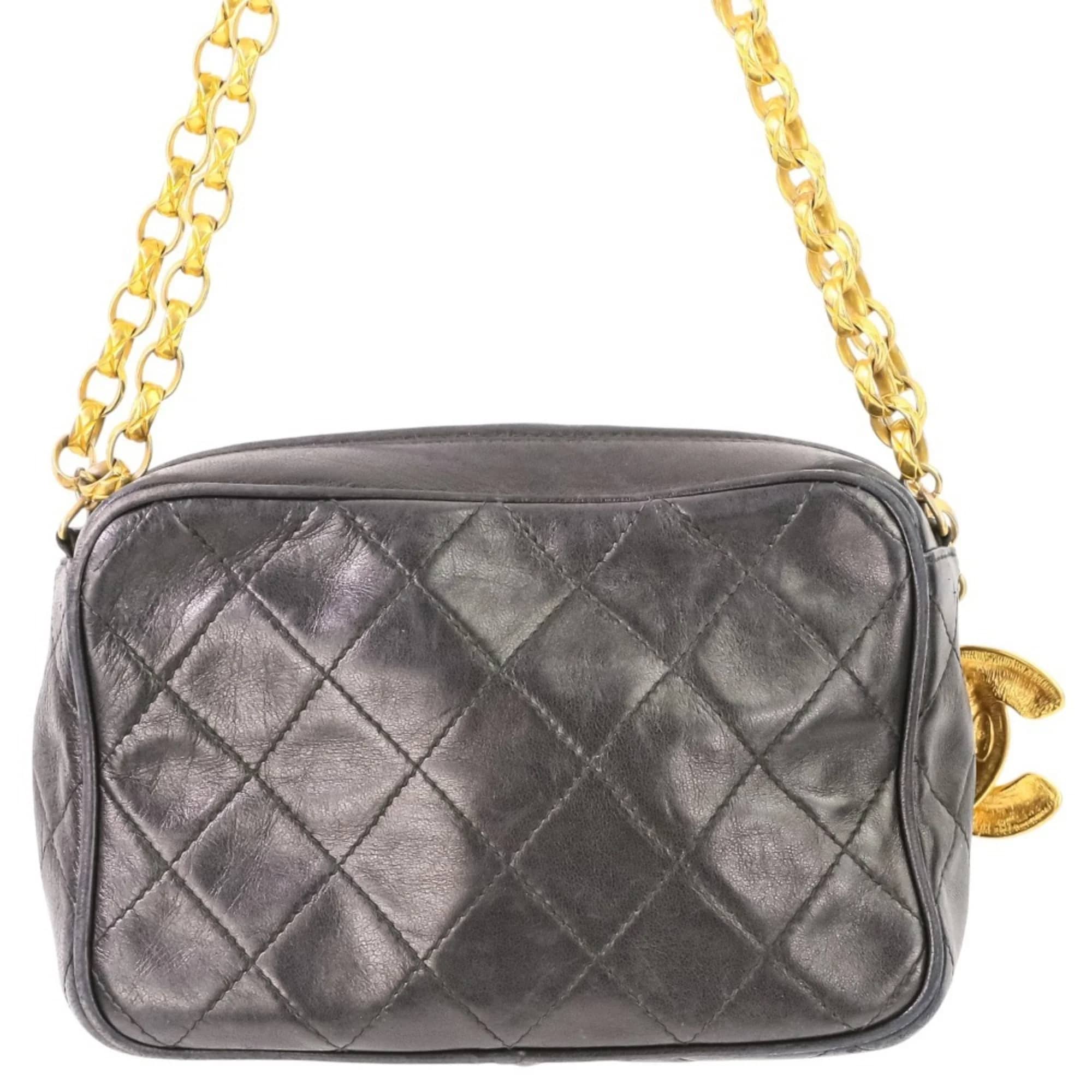 Chanel Camera Bag Women's bags Unspecified Silver Calfskin New