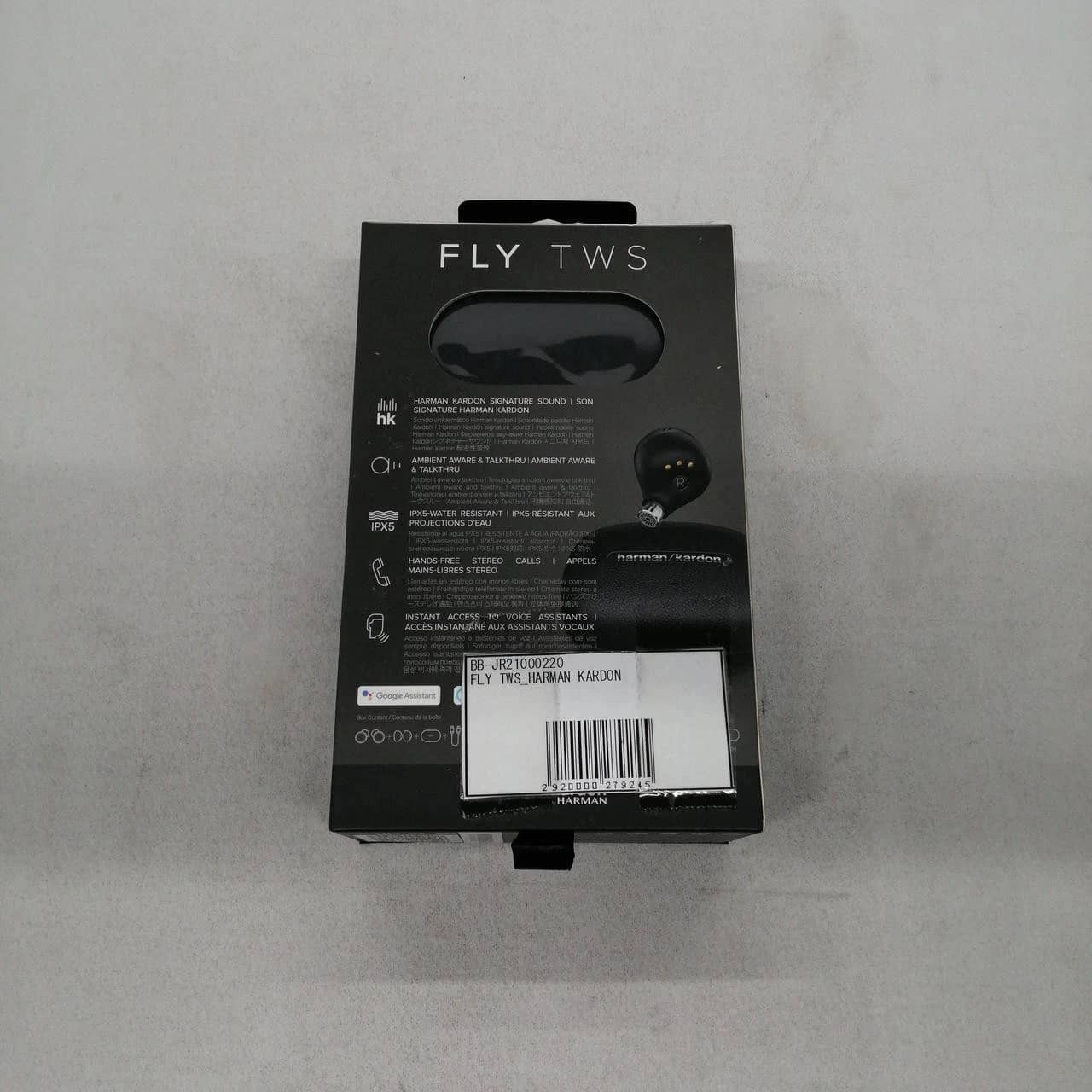 Harman Kardon HKFLYTWSBLKAM Headphones & Earbuds Black New