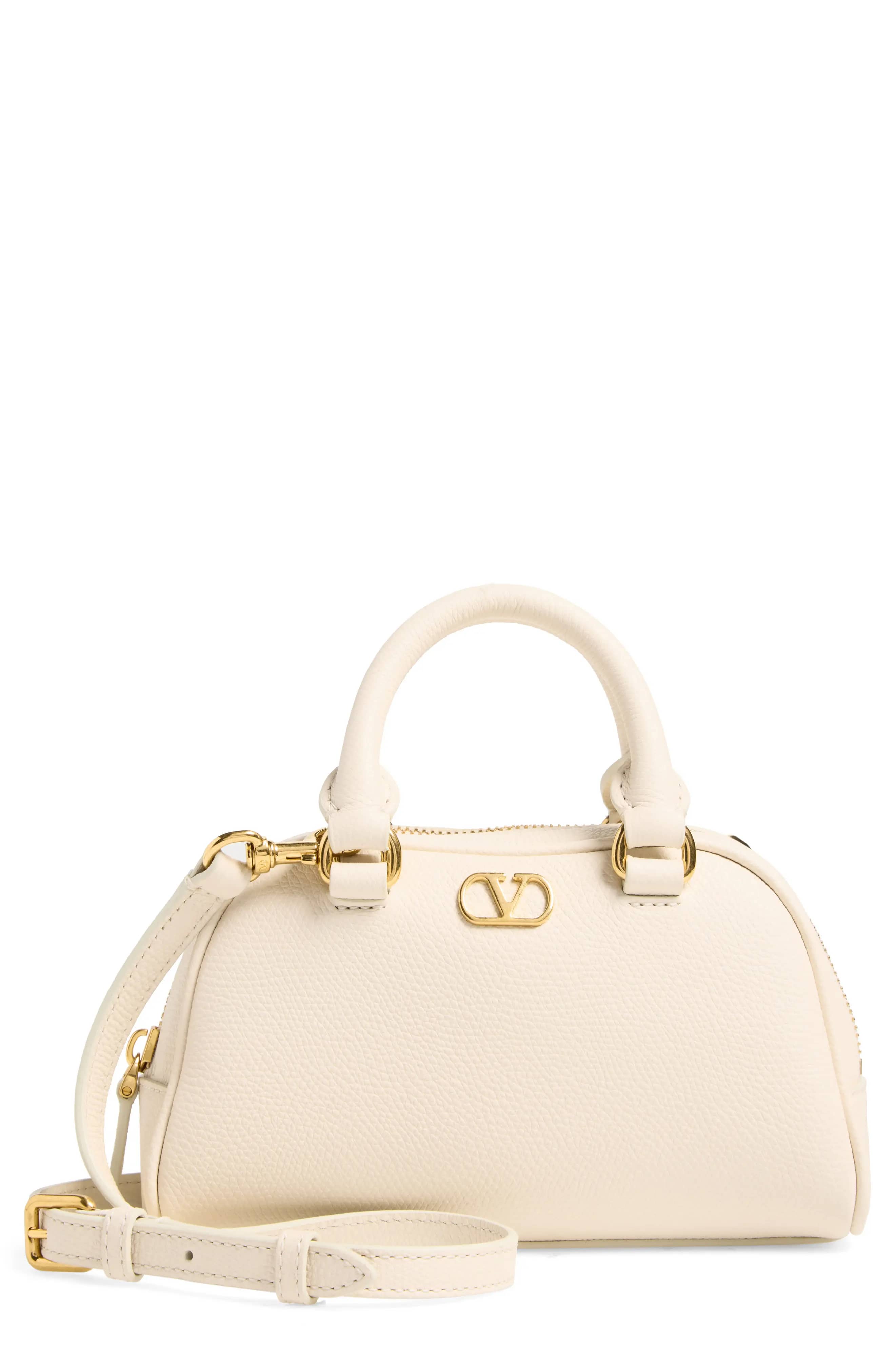 Valentino Garavani VLogo Signature Top Handle Women's bags Red Patent New