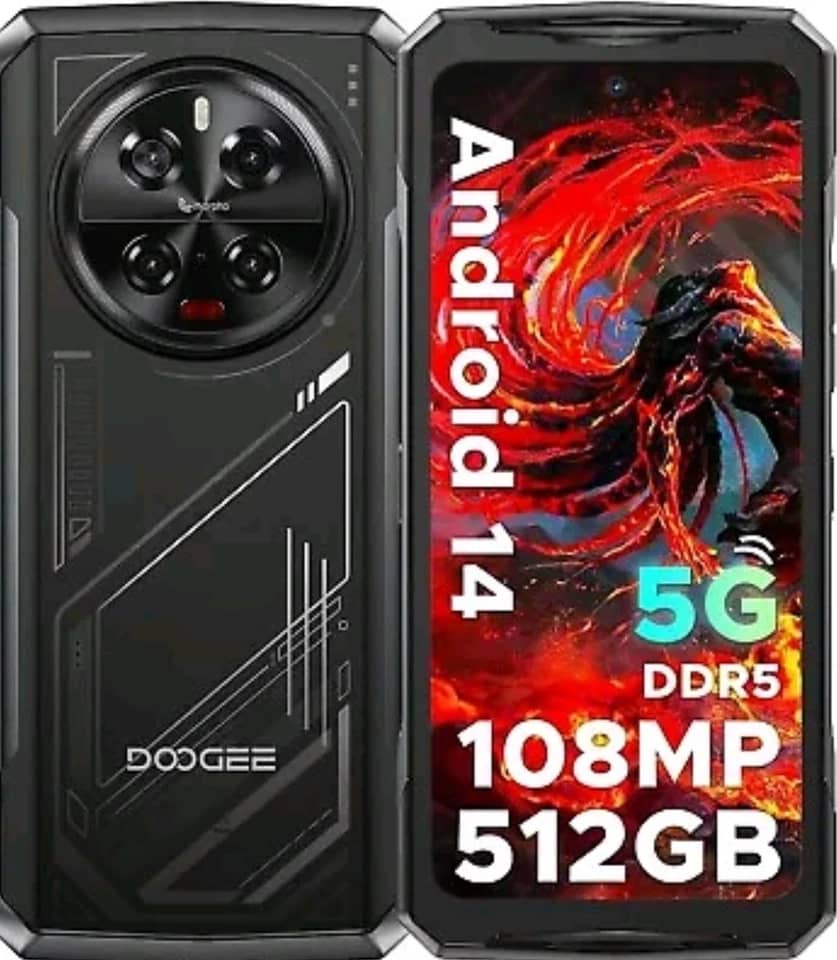 DOOGEE V40 Cell Phones Silver 512GB Unlocked New