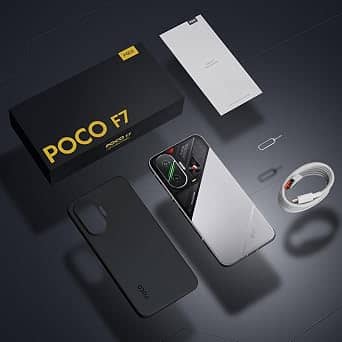 Xiaomi Poco F7 Cell Phones Silver 512GB Unlocked New