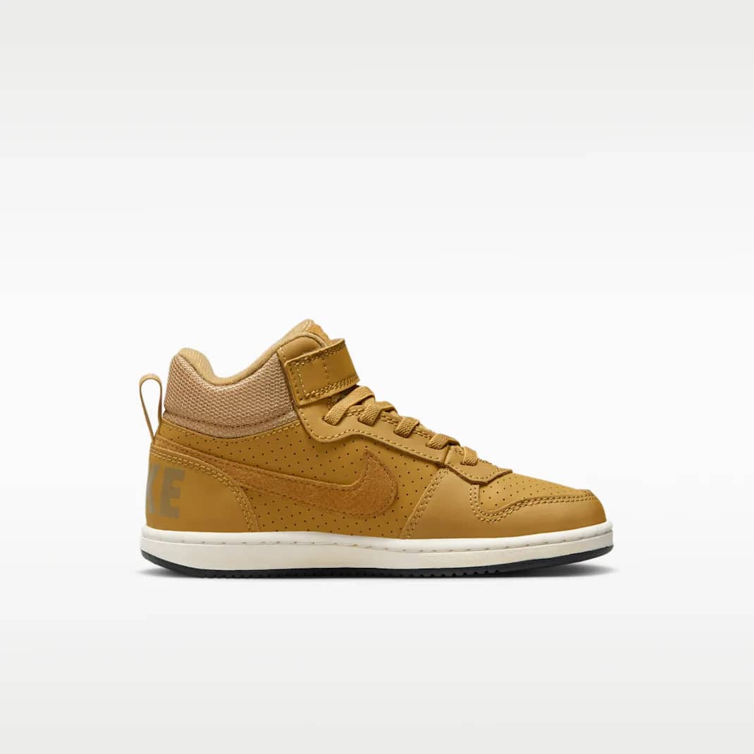Nike Court Borough Mid Sneaker Brown/White 4 New