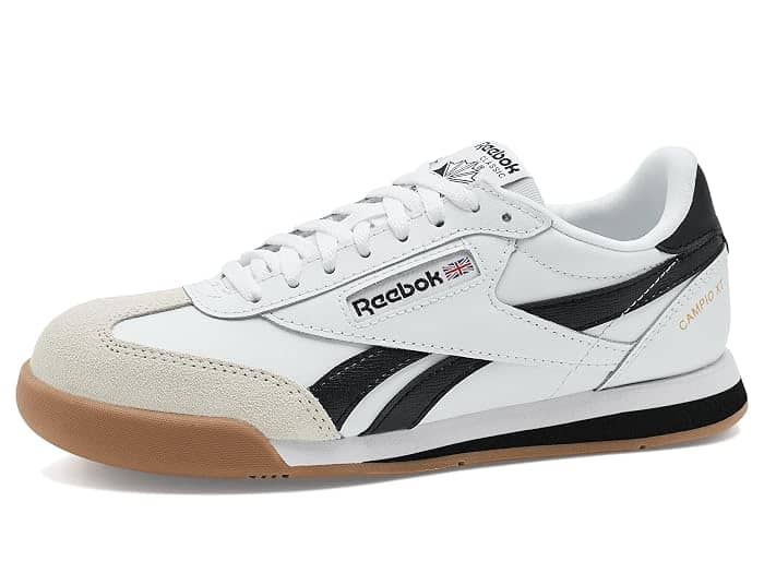 Reebok Campio XT Sneaker White Full Size Run New