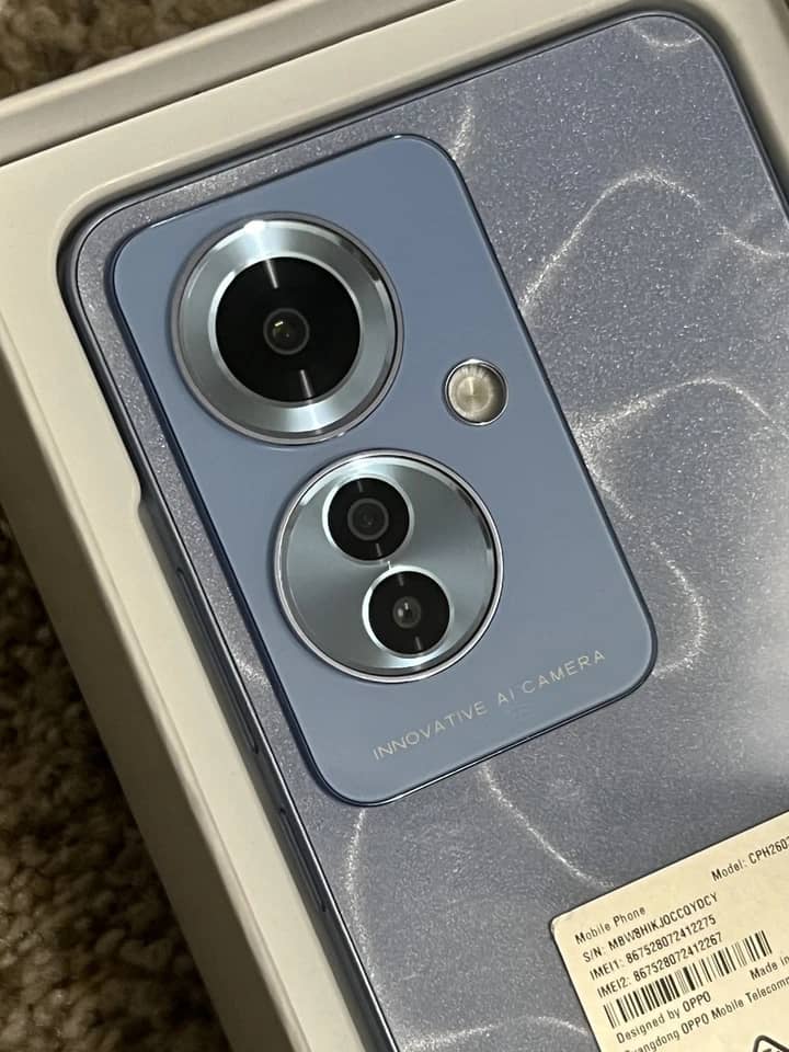 OPPO Reno11 F Cell Phones Blue 256GB Unlocked New