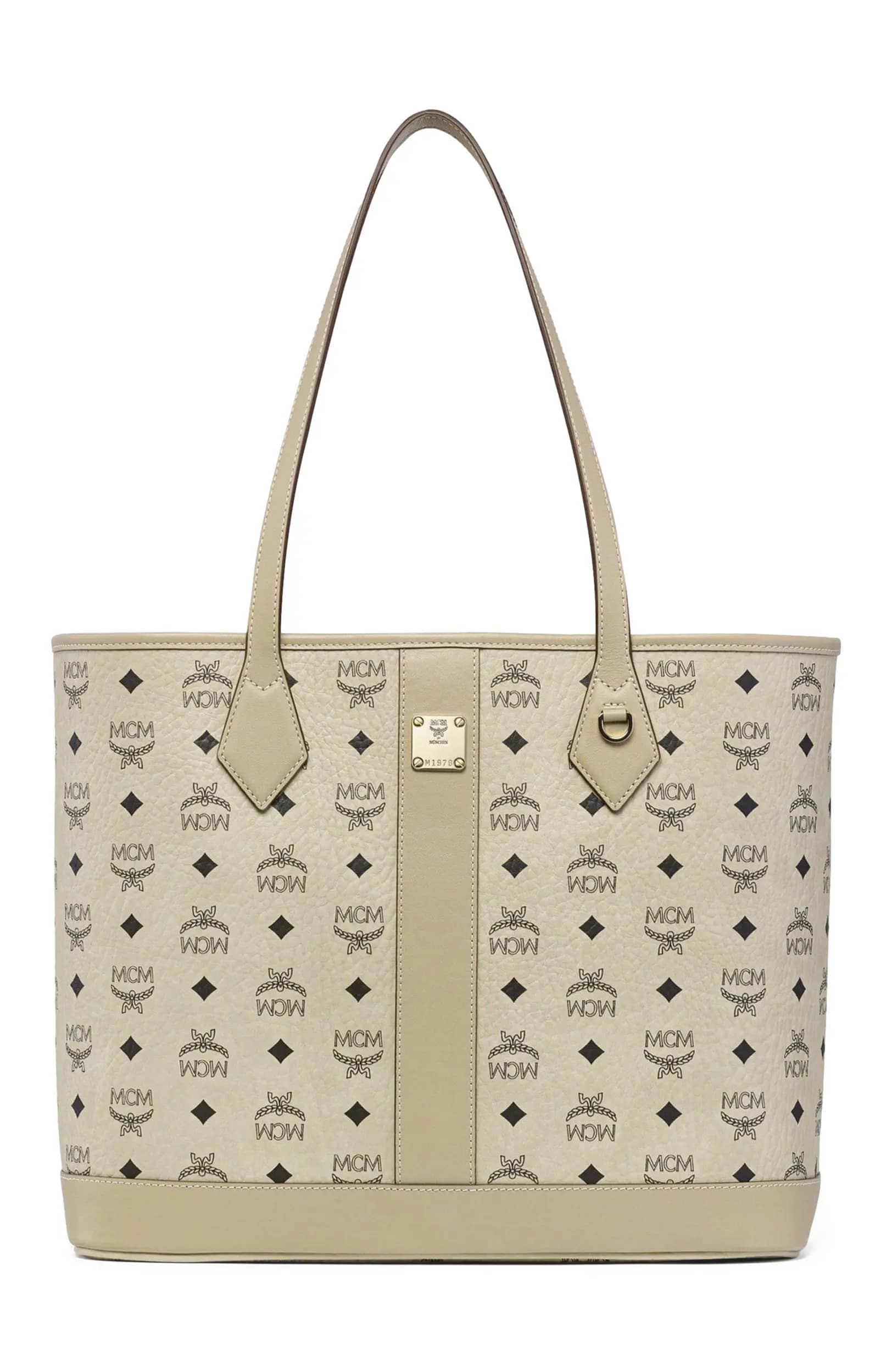 MCM Liz Shopper Women's bags Mini Cognac Visetos New