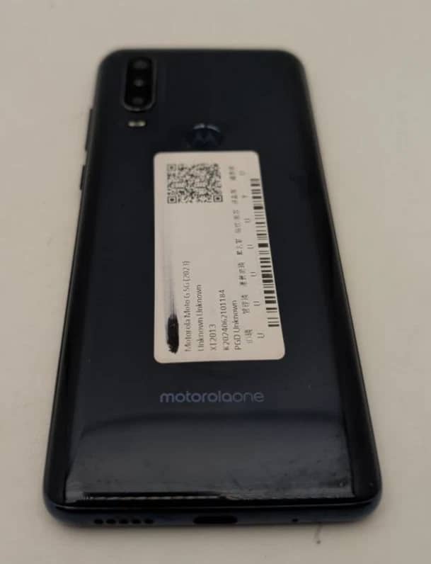 Motorola One Action Cell Phones Blue 128GB AT&T New