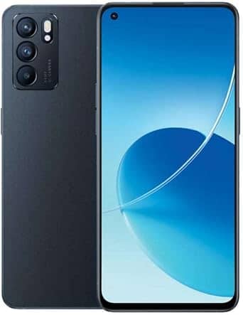 OPPO Reno6 5G Cell Phones Black 128GB Unlocked New