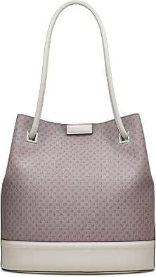 Calvin Klein Ash Tote Women's bags Silver Vegan Leather New