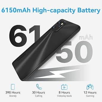 UMIDIGI power 7 Cell Phones Black 128GB Unlocked New