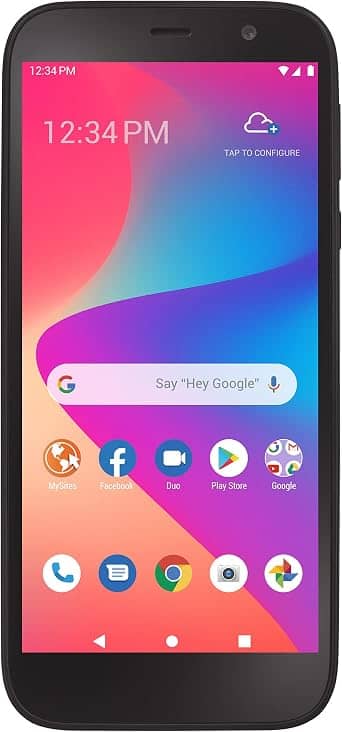 BLU View 2 (2022) Cell Phones Black 32GB Tracfone New