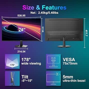 SANSUI ES-24C1 Monitors New