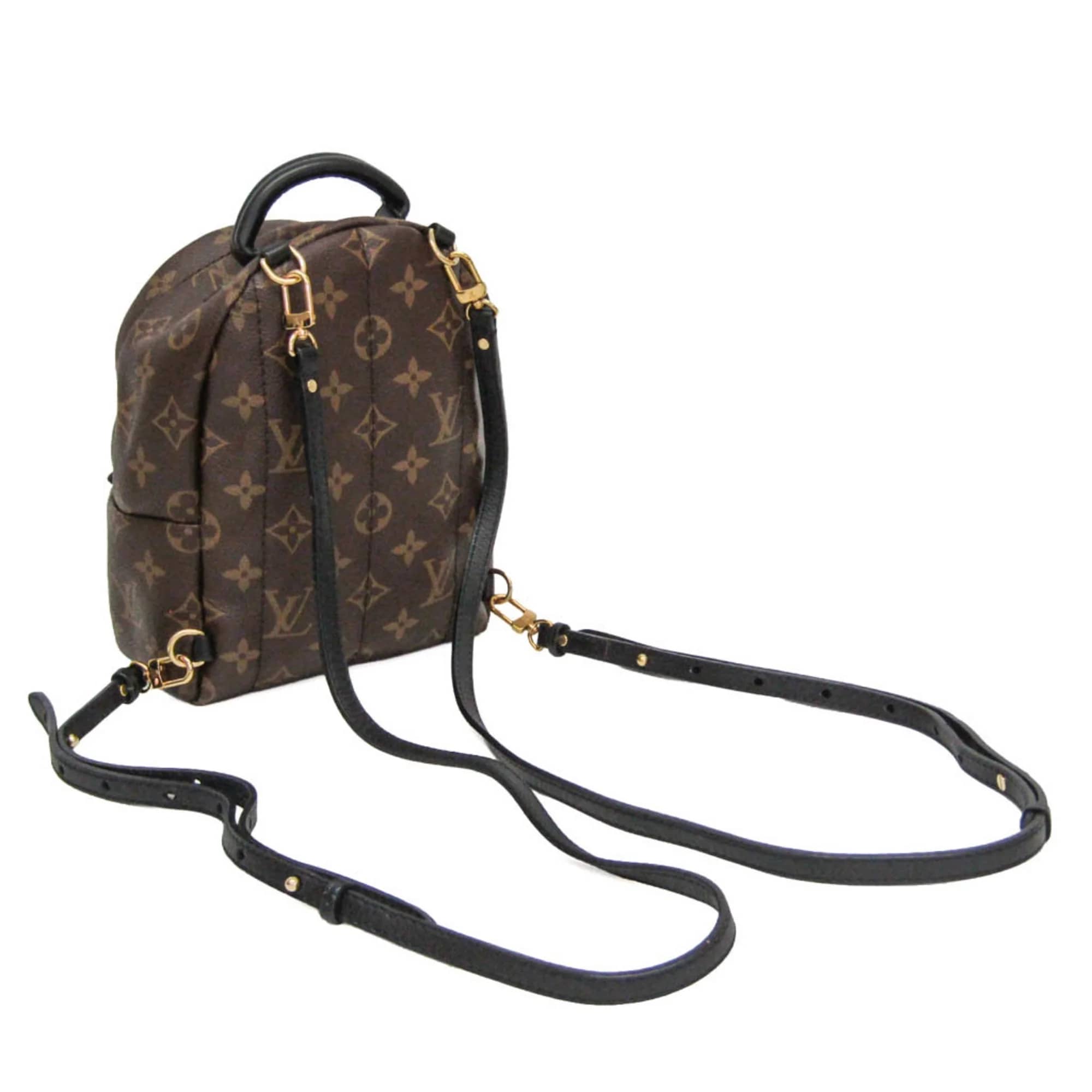 Louis Vuitton Palm Springs Backpack Women's bags PM Brown Monogram Canvas New